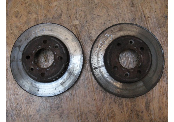 Гальмівний диск передній Renault 9, 11, 19, 21, 5, Super 5, Rapid, Megane, Scenic, Clio І, ІІ, Kangoo, 238 мм